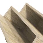 Casa si Gradina - Mobilier - Biblioteci si rafturi - Rafturi - Raft pentru reviste cu raft Stejar Sonoma 53 x 40 x 28.5 cm - Infinity.ro