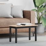 Casa si Gradina - Mobilier - Mese si birouri - Masute de cafea - Masa de cafea natural 60 x 30 x 36 cm Lemn de pin masiv - Infinity.ro