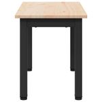 Casa si Gradina - Mobilier - Mese si birouri - Masute de cafea - Masa de cafea natural 60 x 30 x 36 cm Lemn de pin masiv - Infinity.ro