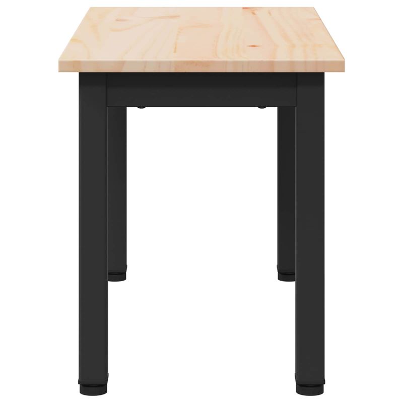 Casa si Gradina - Mobilier - Mese si birouri - Masute de cafea - Masa de cafea natural 60 x 30 x 36 cm Lemn de pin masiv - Infinity.ro