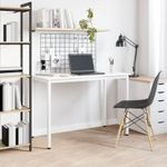 Casa si Gradina - Mobilier - Mese si birouri - Mese bucatarie si dining - Masa de dining Alb 110 x 55 x 75 cm Lemn de pin masiv - Infinity.ro