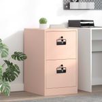 Casa si Gradina - Mobilier - Dulapuri si sifoniere - Dulapuri - Dulap pentru Fisiere cu sertar cu raft Roz 44 x 50 x 106.5 cm - Infinity.ro