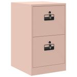 Casa si Gradina - Mobilier - Dulapuri si sifoniere - Dulapuri - Dulap pentru Fisiere cu sertar cu raft Roz 44 x 50 x 106.5 cm - Infinity.ro