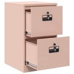 Casa si Gradina - Mobilier - Dulapuri si sifoniere - Dulapuri - Dulap pentru Fisiere cu sertar cu raft Roz 44 x 50 x 106.5 cm - Infinity.ro