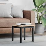 Casa si Gradina - Mobilier - Mese si birouri - Masute de cafea - Masa de cafea natural 40 x 40 x 36 cm Lemn de pin masiv - Infinity.ro
