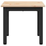 Casa si Gradina - Mobilier - Mese si birouri - Masute de cafea - Masa de cafea natural 40 x 40 x 36 cm Lemn de pin masiv - Infinity.ro