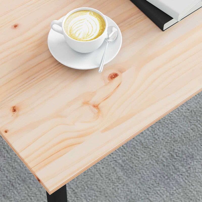 Casa si Gradina - Mobilier - Mese si birouri - Masute de cafea - Masa de cafea natural 60 x 50 x 36 cm Lemn de pin masiv - Infinity.ro