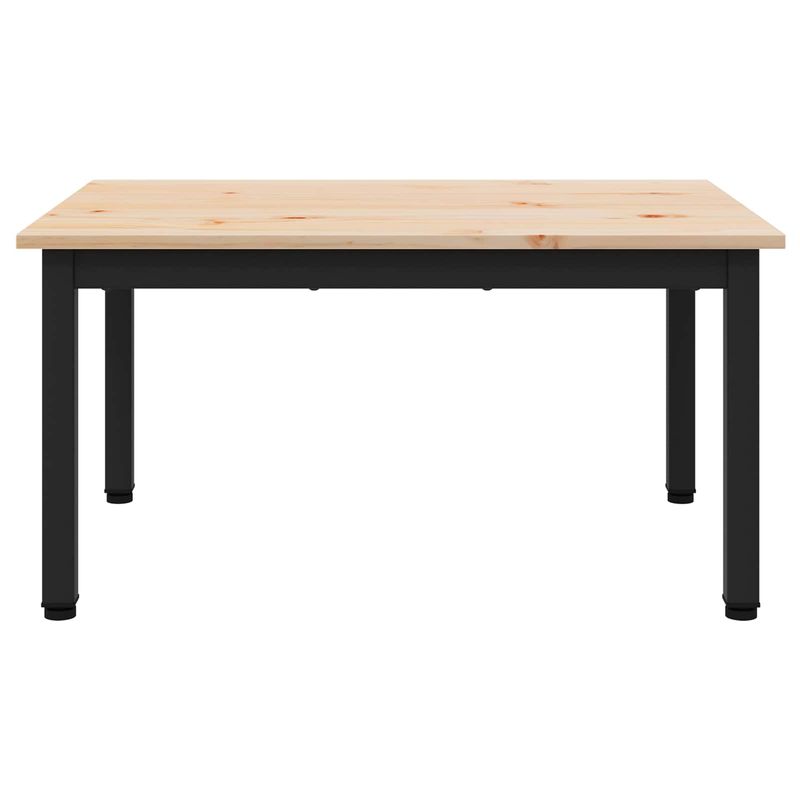 Casa si Gradina - Mobilier - Mese si birouri - Masute de cafea - Masa de cafea natural 60 x 50 x 36 cm Lemn de pin masiv - Infinity.ro