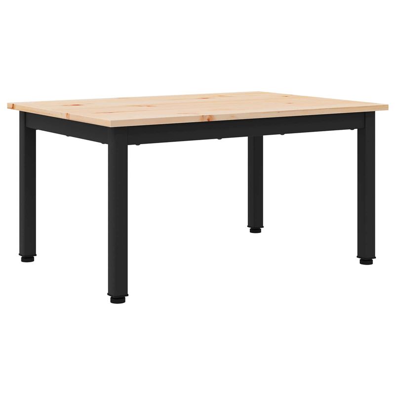 Casa si Gradina - Mobilier - Mese si birouri - Masute de cafea - Masa de cafea natural 60 x 50 x 36 cm Lemn de pin masiv - Infinity.ro