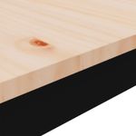 Casa si Gradina - Mobilier - Mese si birouri - Masute de cafea - Masa de cafea natural 60 x 50 x 36 cm Lemn de pin masiv - Infinity.ro