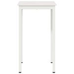 Casa si Gradina - Mobilier - Mese si birouri - Mese bucatarie si dining - Masa de bar Alb 60 x 60 x 105 cm Lemn de pin masiv - Infinity.ro