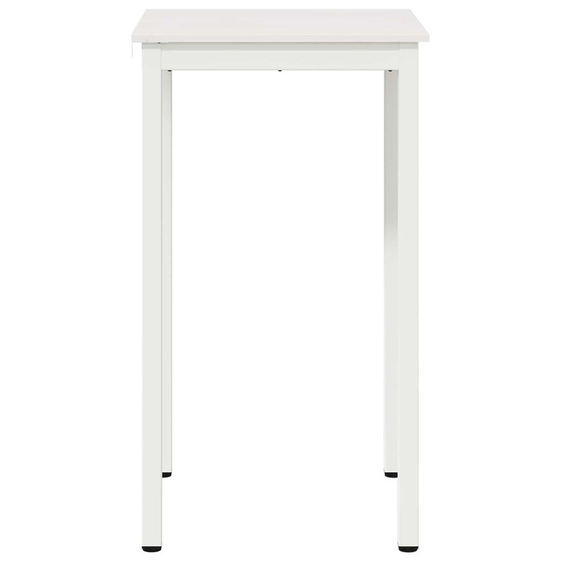 Casa si Gradina - Mobilier - Mese si birouri - Mese bucatarie si dining - Masa de bar Alb 60 x 60 x 105 cm Lemn de pin masiv - Infinity.ro