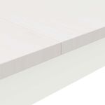 Casa si Gradina - Mobilier - Mese si birouri - Mese bucatarie si dining - Masa de bar Alb 60 x 60 x 105 cm Lemn de pin masiv - Infinity.ro