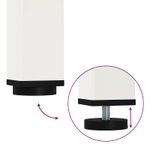 Casa si Gradina - Mobilier - Mese si birouri - Mese bucatarie si dining - Masa de bar Alb 60 x 60 x 105 cm Lemn de pin masiv - Infinity.ro