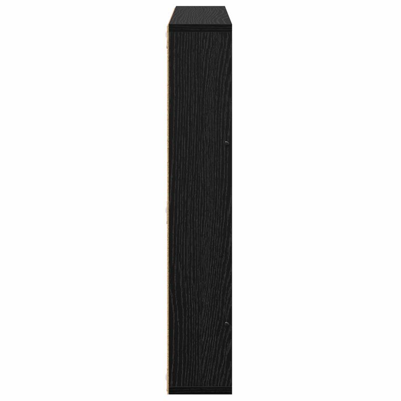 Casa si Gradina - Mobilier - Biblioteci si rafturi - Rafturi - Raft pentru reviste Stejar Negru 60 x 12 x 70 cm Lemn compozit - Infinity.ro