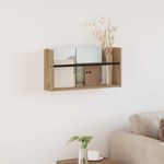 Casa si Gradina - Mobilier - Biblioteci si rafturi - Rafturi - Raft pentru reviste cu raft Stejar Artizanal 60 x 12 x 30 cm - Infinity.ro