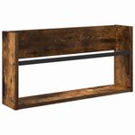 Casa si Gradina - Mobilier - Biblioteci si rafturi - Rafturi - Raft pentru reviste 2 pcs Stejar fumuriu 60 x 12 x 30 cm - Infinity.ro