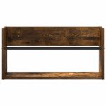 Casa si Gradina - Mobilier - Biblioteci si rafturi - Rafturi - Raft pentru reviste 2 pcs Stejar fumuriu 60 x 12 x 30 cm - Infinity.ro