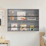 Casa si Gradina - Mobilier - Biblioteci si rafturi - Rafturi - Raft pentru reviste Gri Sonoma 100 x 12 x 70 cm Lemn compozit - Infinity.ro