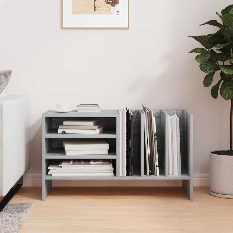 Casa si Gradina - Mobilier - Dulapuri si sifoniere - Dulapuri - Dulap pentru discuri de vinil Gri Sonoma 78,5 x 35 x 45 cm - Infinity.ro