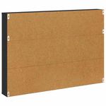 Casa si Gradina - Mobilier - Biblioteci si rafturi - Rafturi - Raft pentru reviste Stejar Negru 100 x 12 x 70 cm Lemn compozit - Infinity.ro