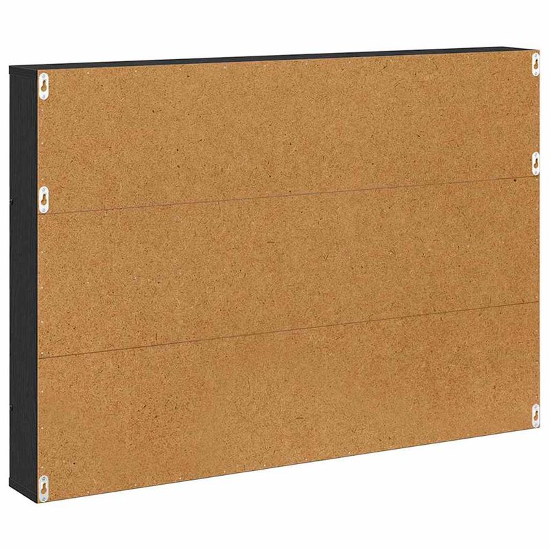 Casa si Gradina - Mobilier - Biblioteci si rafturi - Rafturi - Raft pentru reviste Stejar Negru 100 x 12 x 70 cm Lemn compozit - Infinity.ro