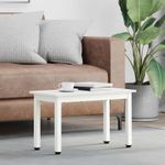 Casa si Gradina - Mobilier - Mese si birouri - Masute de cafea - Masa de cafea Alb 60 x 30 x 36 cm Lemn de pin masiv - Infinity.ro