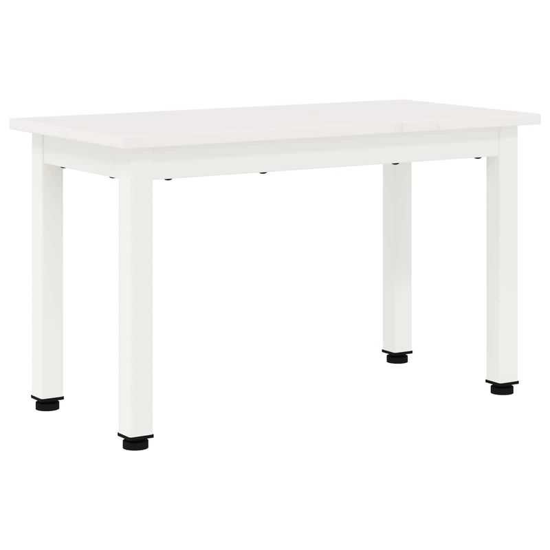 Casa si Gradina - Mobilier - Mese si birouri - Masute de cafea - Masa de cafea Alb 60 x 30 x 36 cm Lemn de pin masiv - Infinity.ro