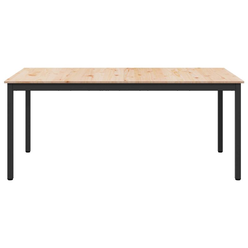 Casa si Gradina - Mobilier - Mese si birouri - Mese bucatarie si dining - Masa de dining natural 180 x 90 x 75 cm Lemn de pin masiv - Infinity.ro