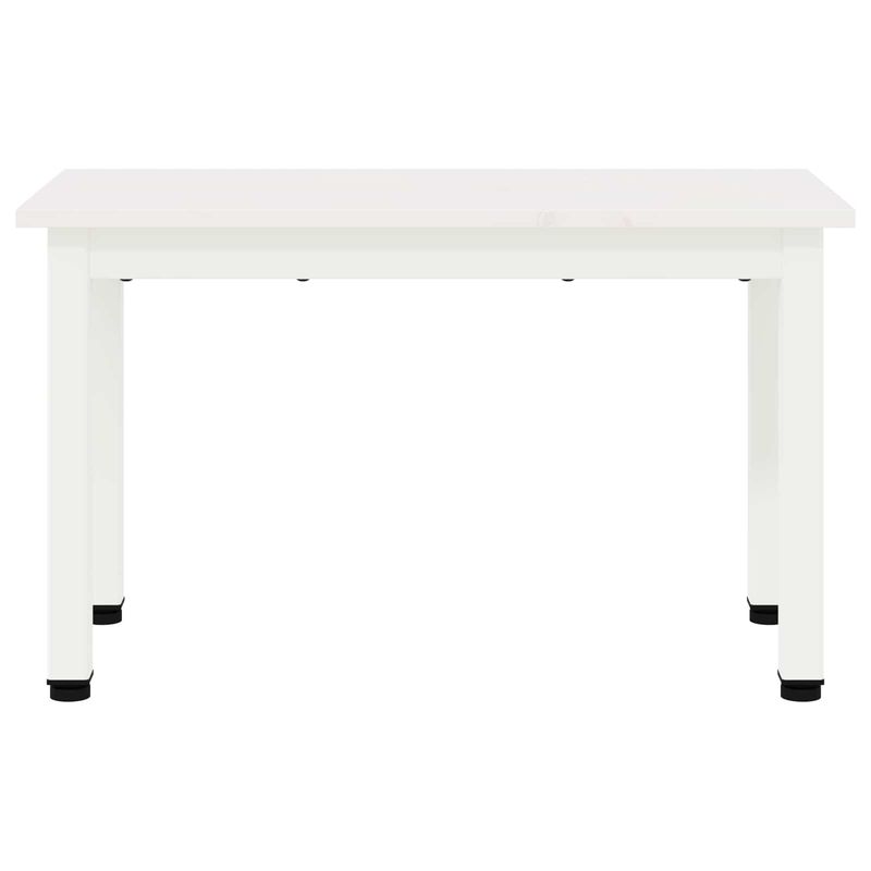 Casa si Gradina - Mobilier - Mese si birouri - Masute de cafea - Masa de cafea Alb 60 x 30 x 36 cm Lemn de pin masiv - Infinity.ro