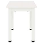 Casa si Gradina - Mobilier - Mese si birouri - Masute de cafea - Masa de cafea Alb 60 x 30 x 36 cm Lemn de pin masiv - Infinity.ro