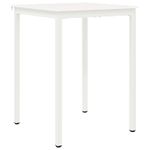 Casa si Gradina - Mobilier - Mese si birouri - Mese bucatarie si dining - Masa de bar Alb 110 x 55 x 105 cm Lemn de pin masiv - Infinity.ro