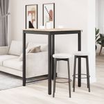 Casa si Gradina - Mobilier - Mese si birouri - Mese bucatarie si dining - Masa de bar natural 110 x 55 x 105 cm Lemn de pin masiv - Infinity.ro