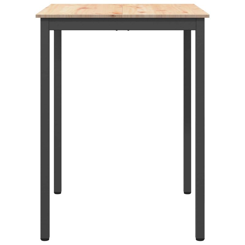Casa si Gradina - Mobilier - Mese si birouri - Mese bucatarie si dining - Masa de bar natural 110 x 55 x 105 cm Lemn de pin masiv - Infinity.ro