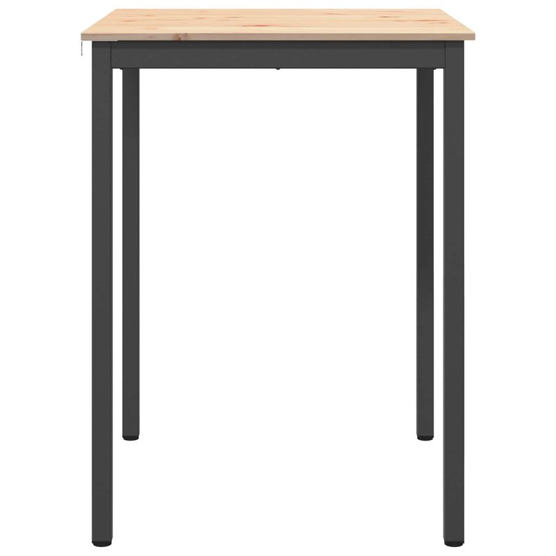 Casa si Gradina - Mobilier - Mese si birouri - Mese bucatarie si dining - Masa de bar natural 110 x 55 x 105 cm Lemn de pin masiv - Infinity.ro