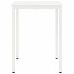 Casa si Gradina - Mobilier - Mese si birouri - Mese bucatarie si dining - Masa de bar Alb 110 x 55 x 105 cm Lemn de pin masiv - Infinity.ro