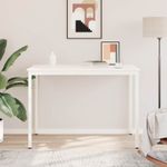 Casa si Gradina - Mobilier - Mese si birouri - Mese bucatarie si dining - Masa de bar Alb 110 x 55 x 105 cm Lemn de pin masiv - Infinity.ro