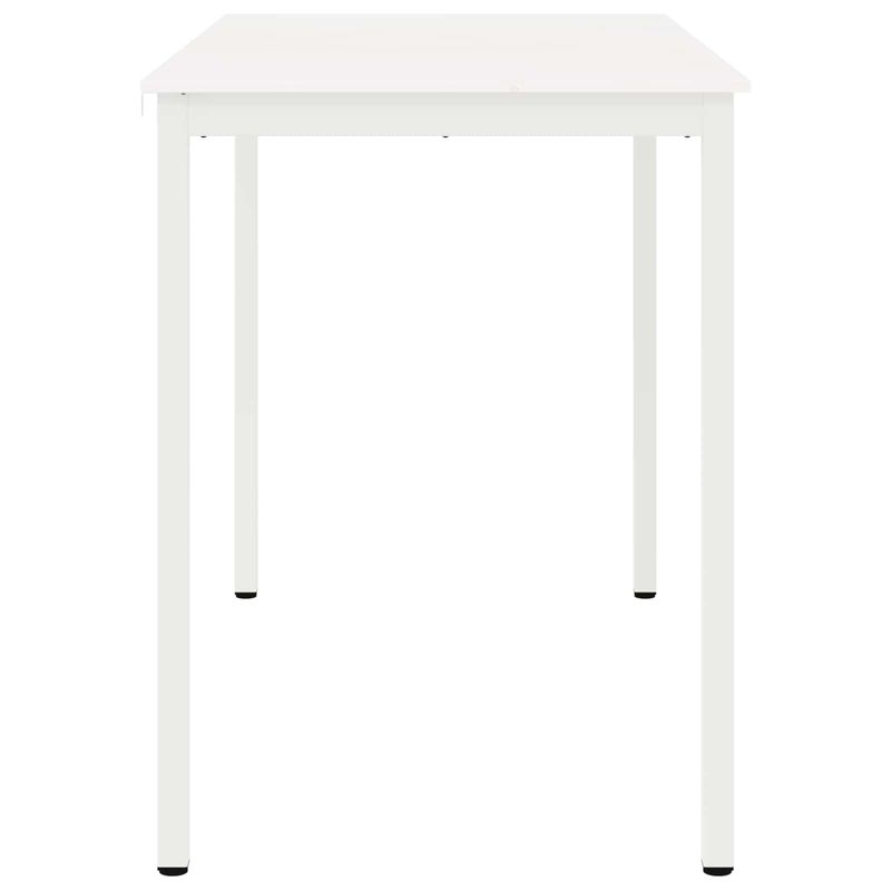 Casa si Gradina - Mobilier - Mese si birouri - Mese bucatarie si dining - Masa de bar Alb 110 x 55 x 105 cm Lemn de pin masiv - Infinity.ro