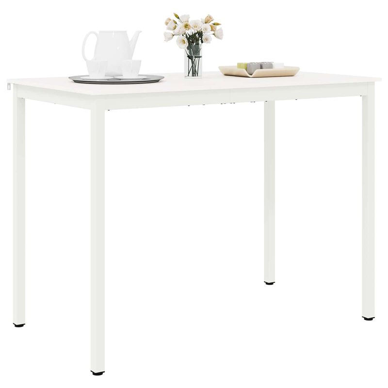 Casa si Gradina - Mobilier - Mese si birouri - Mese bucatarie si dining - Masa de bar Alb 110 x 55 x 105 cm Lemn de pin masiv - Infinity.ro