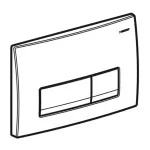 Casa si Gradina - Sanitare - Obiecte sanitare - Accesorii vase de toaleta - Clapeta de actionare Geberit Delta50 negru finisaj mat - Infinity.ro
