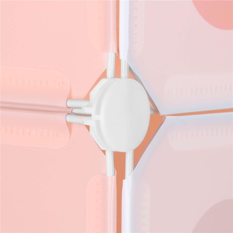 Casa si Gradina - Mobilier - Mobilier copii - Mobilier camera copiilor - Dulap copii, modular cu 9 compartimente, PVC, 110x110x37 cm, multicolor - Infinity.ro