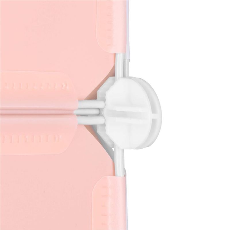 Casa si Gradina - Mobilier - Mobilier copii - Mobilier camera copiilor - Dulap copii, modular cu 9 compartimente, PVC, 110x110x37 cm, multicolor - Infinity.ro