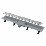 Casa si Gradina - Constructii - Materiale constructii - Sisteme de scurgere - Set rigola pentru dus cu capac Alca APZ8 Simple 85 cm - Infinity.ro