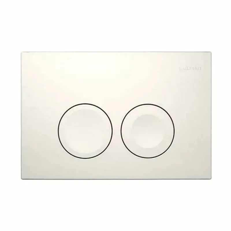 Casa si Gradina - Sanitare - Obiecte sanitare - Accesorii vase de toaleta - Clapeta de actionare Geberit Delta25 alb alpin - Infinity.ro