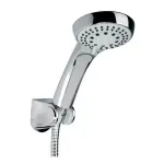 Casa si Gradina - Sanitare - Cazi si cabine de dus - Coloane si seturi de dus - Set de dus Ferro Sera cu suport reglabil crom - Infinity.ro