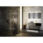 Casa si Gradina - Sanitare - Cazi si cabine de dus - Coloane si seturi de dus - Set de dus Ferro Sera cu suport reglabil crom - Infinity.ro