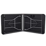 Casa si Gradina - Gradina si terasa - Mobilier exterior - Seturi mobila gradina - Masa dreptunghiulara pliabila multifunctionala, 180x75x75cm, neagra - Infinity.ro