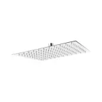 Casa si Gradina - Sanitare - Lavoar baie si accesorii - Accesorii baterii sanitare - Palarie de dus Ferro Slim 300x300 mm crom lucios - Infinity.ro