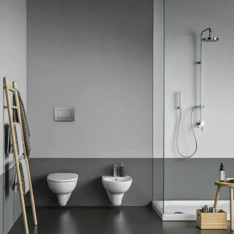 Casa si Gradina - Sanitare - Obiecte sanitare - Accesorii vase de toaleta - Clapeta de actionare Geberit Delta30 crom lucios - Infinity.ro