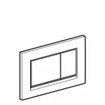 Casa si Gradina - Sanitare - Obiecte sanitare - Accesorii vase de toaleta - Clapeta de actionare Geberit Sigma30 negru lucios - Infinity.ro